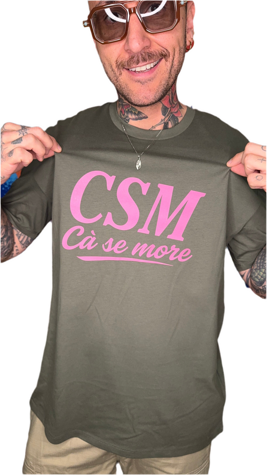 Csm CA SE MORE!! T-shirt spalle cadenti