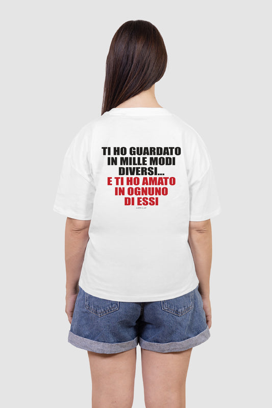 TI HO GUARDATO IN MILLE MODI DIVERSI, DONNA